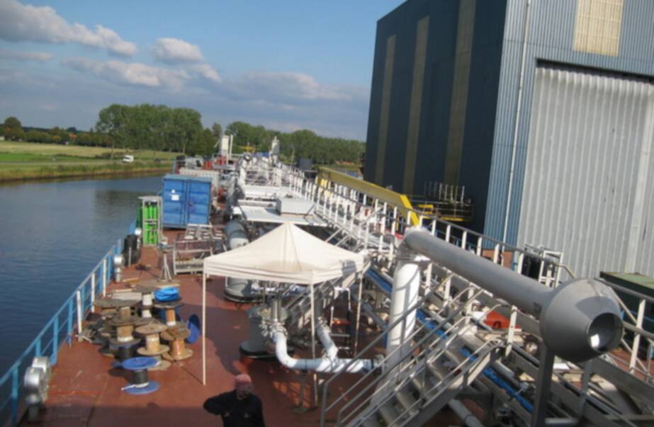 Azcue Pumps in nieuwbouwschip Chemgas 