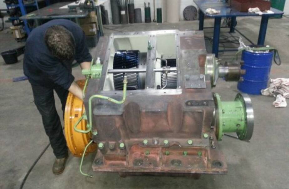 Overhaul Masson gearbox Somtrans IV