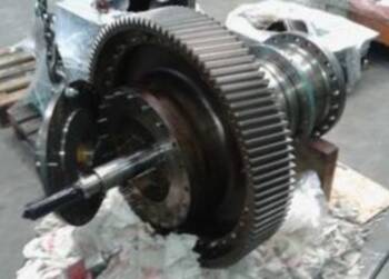 Revisie Mekanord gearbox op het Mv Dhamra